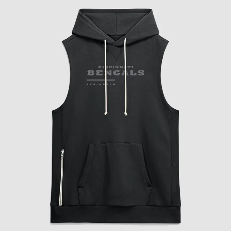 Cincinnati Bengals 2026 Zac Taylor Sleeveless Hoodie