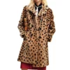 NY Fashion Week Elle Fanning Coat