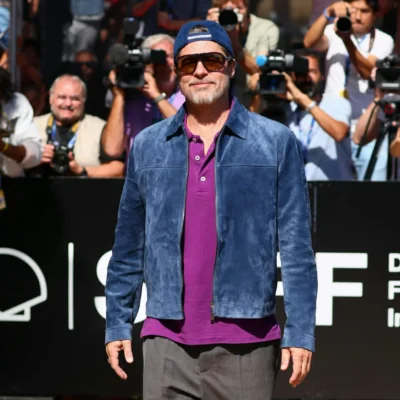 74th Film Festival Brad Pitt Jacket