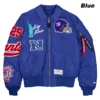 New York Giants MA-1 Flight Jacket