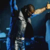 God We Trust Tour Asake Leather Vest