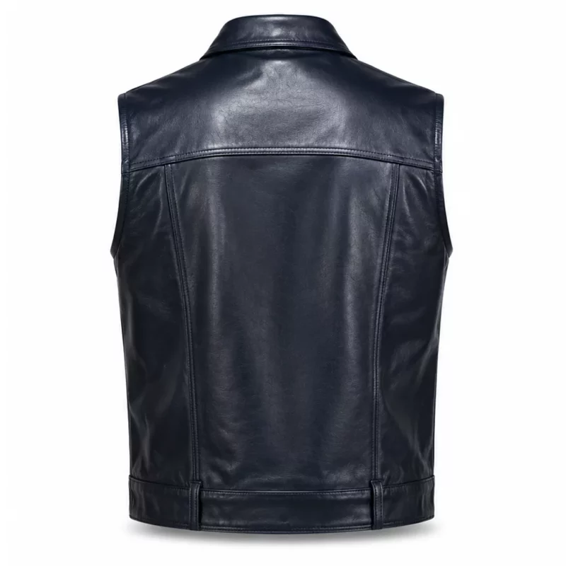 God We Trust Tour Asake Leather Vest