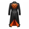 Halloween Jack o lantern Trench Coat