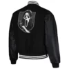 Halloween Ghost Face Varsity Jacket