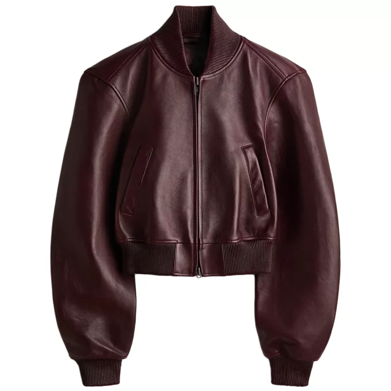 Honest Renovations S04 Lizzy Mathis Burgundy Jacket