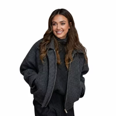 Honest Renovations S04 Jessica Alba Grey Jacket