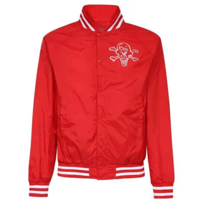 Icecream Red Bomber Jacket