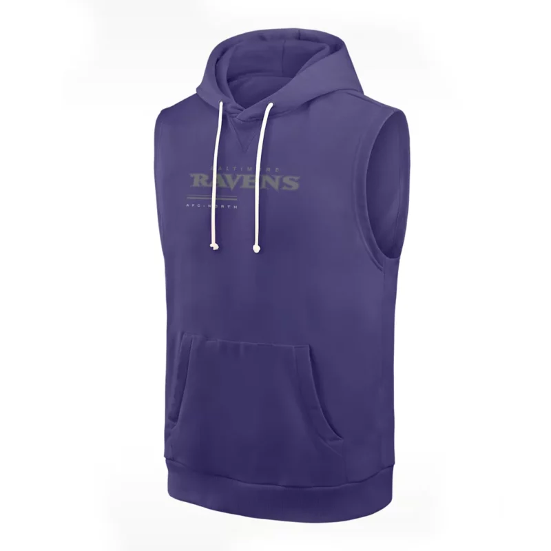Baltimore Ravens Preseason Jesse Minter Purple Hoodie