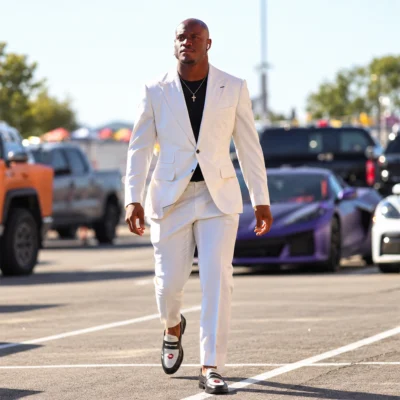 Kansas City Chiefs Kenneth Walker III White Suit