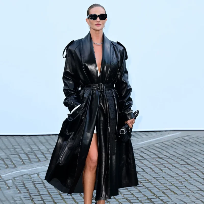 London FW Rosie Huntington-Whiteley Coat
