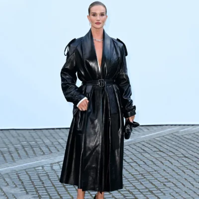 London FW Rosie Huntington-Whiteley Coat