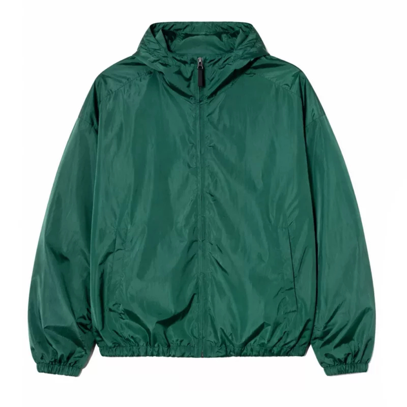 London Jacob Elordi windbreaker Green Jacket
