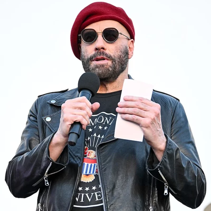 Los Angeles Event John Travolta Jacket