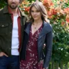 Love Finds You 2026 Aimee Teegarden Black Jacket