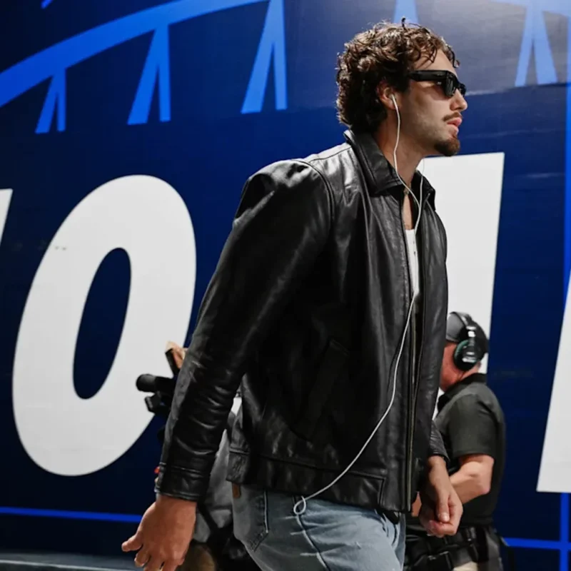 Seattle Seahawks AJ Barner Leather Jacket