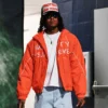 Seattle Seahawks Himra Orange Jacket