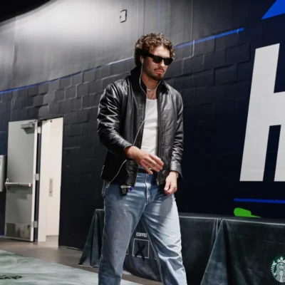 Seattle Seahawks AJ Barner Leather Jacket
