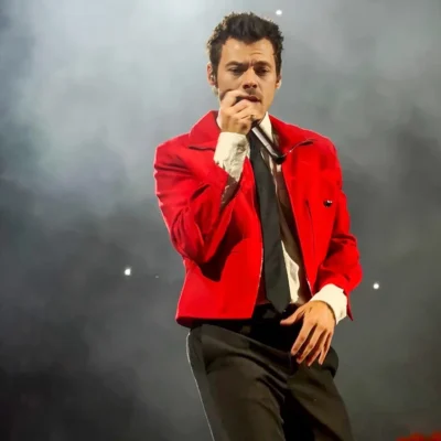 Madison Square Garden Hary Style Red Jacket