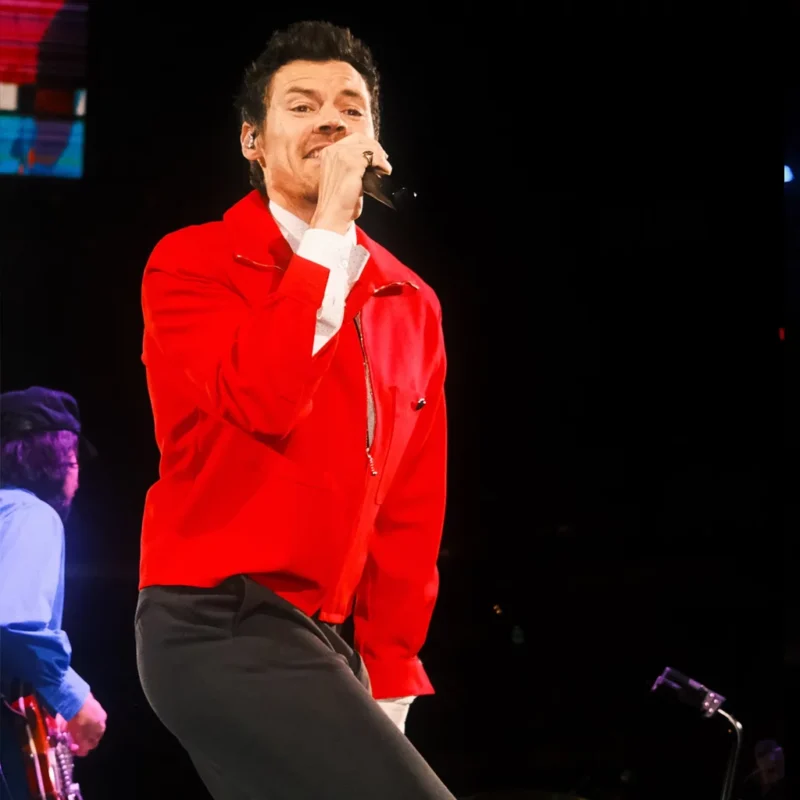 Madison Square Garden Hary Style Red Jacket