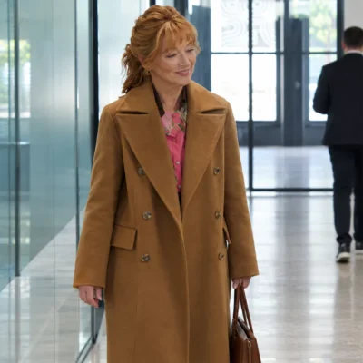 Marble Hall Murders S01 Lesley Manville Coat