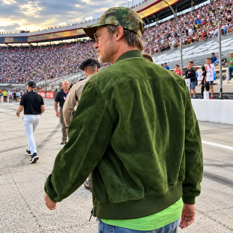 NASCAR Cup Series Brad Pitt Jacket