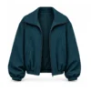 NYC 2026 Jennie Kim Green Jacket