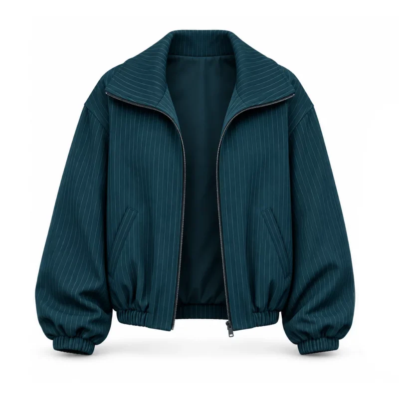 NYC 2026 Jennie Kim Green Jacket