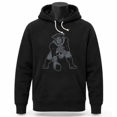 New England Patriots Blackout Hoodie