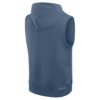 New England Patriots Sleeveless Blue Hoodie