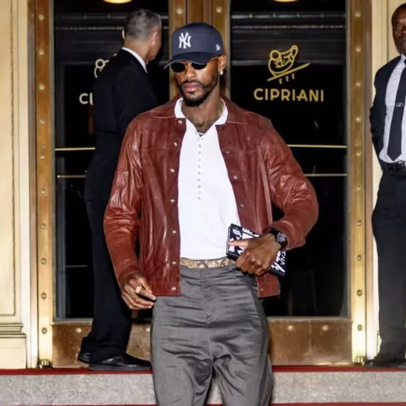 New York FW Jarred Vanderbil Leather Jacket