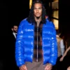 NY Fashion Week Jordan Clarkson Puffer Jacket