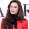 NY Fashion Week Ella Hunt Red Jacket
