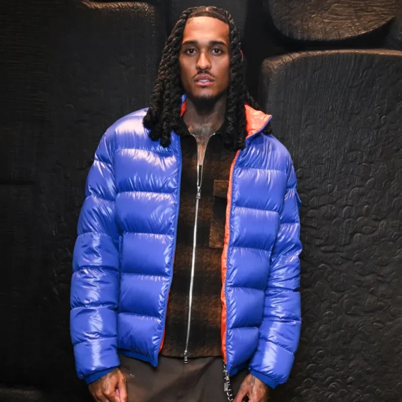 NY Fashion Week Jordan Clarkson Puffer Jacket