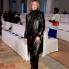 NY Fashion Week Meghann Fahy Coat