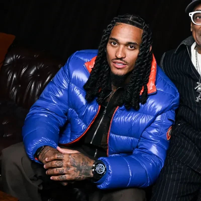 NY Fashion Week Jordan Clarkson Puffer Jacket