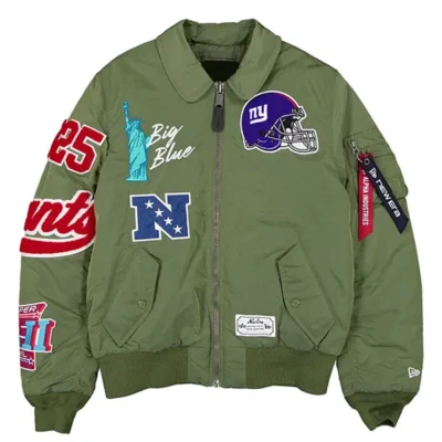 New York Giants MA-1 Flight Jacket