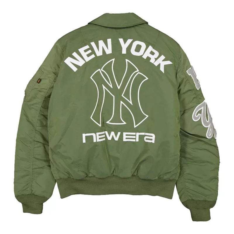 Yankees MA-1 Flight Green Jacket