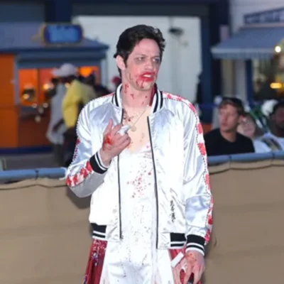 Tommy Karate Pete Davidson White Jacket
