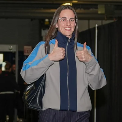 Pregame Arrival Caitlin Clark Jacket