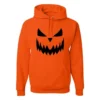 Pumpkin Halloween Face Hoodie