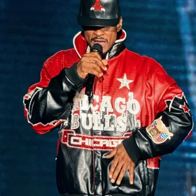 R&B Tour Usher Chicago Bulls Leather Jacket