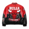 R&B Tour Usher Chicago Bulls Leather Jacket