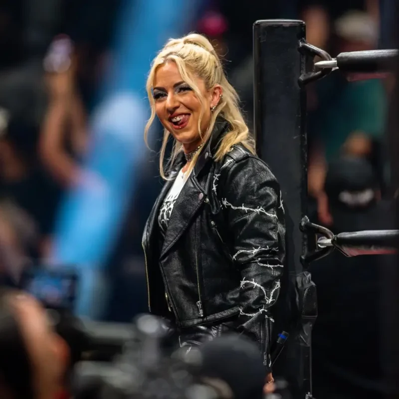 AEW Thekla Kaischauri Leather Jacket