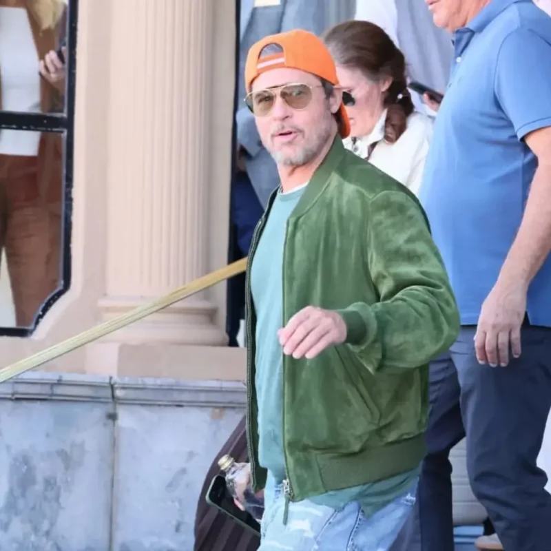 Spain Film Festival Brad Pitt Jacket
