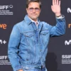 Spain Film Festival Brad Pitt Denim Jacket