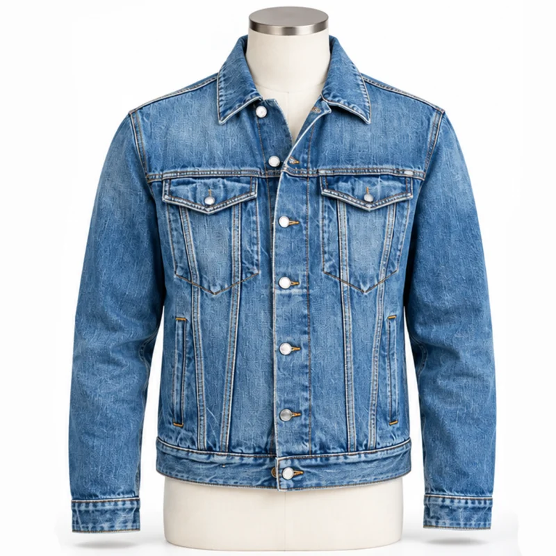 Spain Film Festival Brad Pitt Denim Jacket