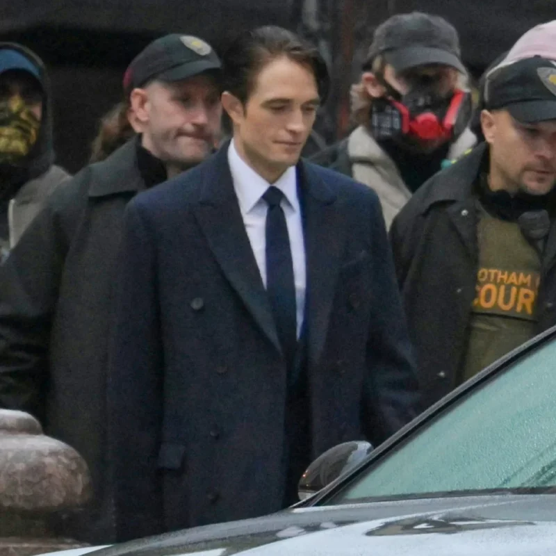 The Batman Part II Robert Pattinson Coat