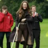 Scotland Bute Shinty 2026 Kate Middleton Coat