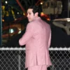 Tommy Karate Pete Davidson Pink Blazer