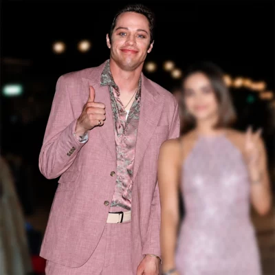 Tommy Karate Pete Davidson Pink Blazer